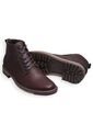 Botines Casuales De Amarrar Hombre Cuero de Generic