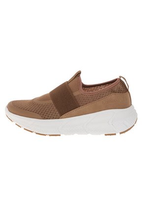 Zapatos Casuales Tipo Sneakers Para Mujer Bronceado Comfort Plus 210727