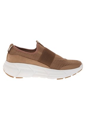 Zapatos Casuales Tipo Sneakers Para Mujer Bronceado Comfort Plus 210727