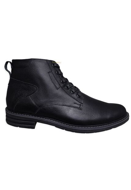 Botín Amarrar Casual Cuero Para Hombre