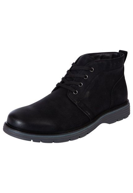 Botines Para Hombre Negro Comfort Plus 200792