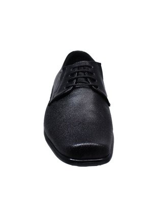 Zapato Formal En Cuero Para Hombre Ajuste Cordones