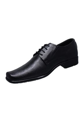 Zapato Formal En Cuero Para Hombre Ajuste Cordones