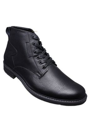 Botín Amarrar Casual Cuero Para Hombre
