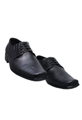 Zapato Formal En Cuero Para Hombre Ajuste Cordones