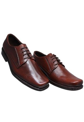 Zapato Amarrar Formal Cuero Hombre