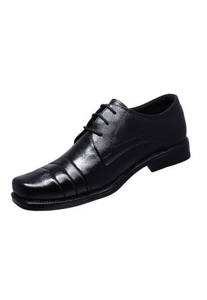 Zapato Formal Para Hombre De Amarrar En Cuero