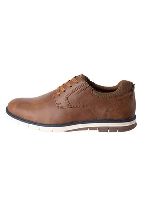 Zapatos Casuales Fortis Tipo Oxford Para Hombre Cogñac Comfort Plus 198817 Payless