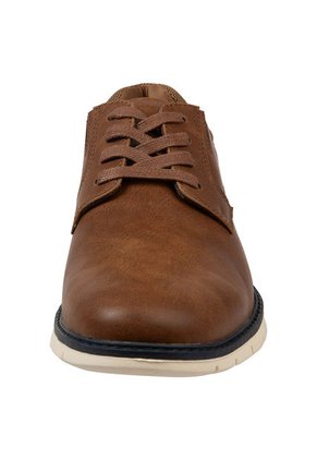 Zapatos Casuales Fortis Tipo Oxford Para Hombre Cogñac Comfort Plus 198817 Payless