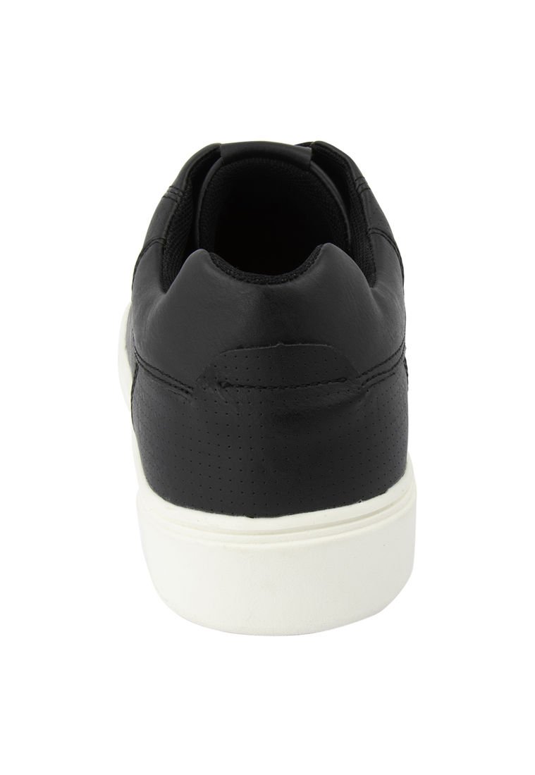 Zapatillas Para Hombre Zapatillas Hombre Cuero Negro, Casual
