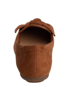 Zapatos Sarma Tipo Mocasín Para Mujer Cogñac Comfort Plus 198742 Payless