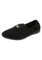 Zapatos Casuales Tipo Mocasín Para Mujer Negro Comfort Plus 198634 Payless de Generic