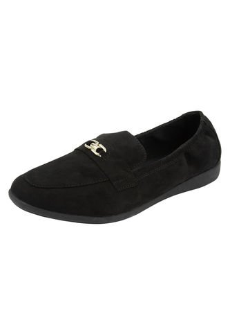 Zapatos Casuales Tipo Mocasín Para Mujer Negro Comfort Plus 198634 Payless Generic