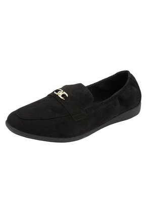 Zapatos Casuales Tipo Mocasín Para Mujer Negro Comfort Plus 198634 Payless
