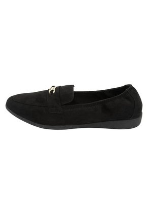 Zapatos Casuales Tipo Mocasín Para Mujer Negro Comfort Plus 198634 Payless