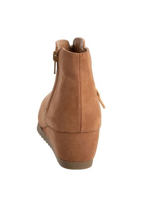 Botines Noor Para Mujer Bronceado Comfort Plus 198489 Payless