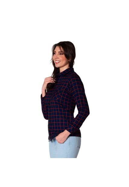 Camisa Leñadora Para Mujer Lec Lee