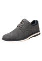 Zapatos Casuales Fortis Tipo Oxford Para Hombre Gris Oscuro Comfort Plus 199344 Payless de Generic