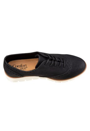 Zapatos Casuales Margo Tipo Oxford Para Mujer Negro Comfort Plus 199339 Payless