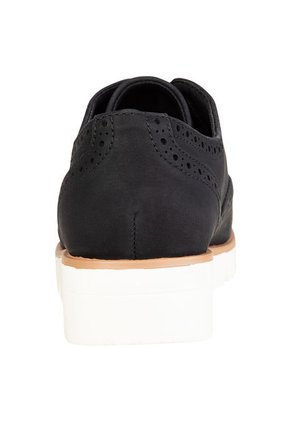 Zapatos Casuales Margo Tipo Oxford Para Mujer Negro Comfort Plus 199339 Payless