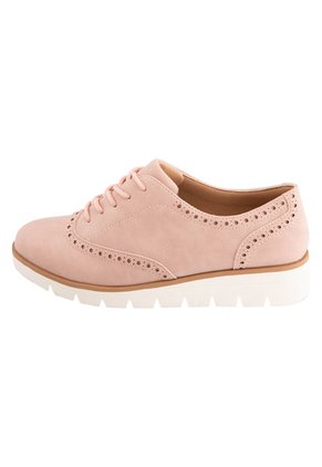 Zapatos Casuales Margo Tipo Oxford Para Mujer Rosa Claro Comfort Plus 199338 Payless