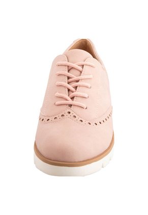Zapatos Casuales Margo Tipo Oxford Para Mujer Rosa Claro Comfort Plus 199338 Payless