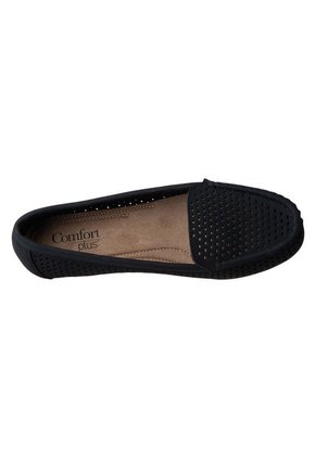 Zapatos Casuales Tipo Mocasín Freya Para Mujer Negro Comfort Plus 199134 Payless