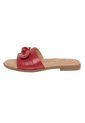 Sandalias Planas Para Mujer Rojo Comfort Plus 211255 de Generic