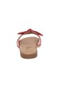 Sandalias Planas Para Mujer Rojo Comfort Plus 211255 de Generic