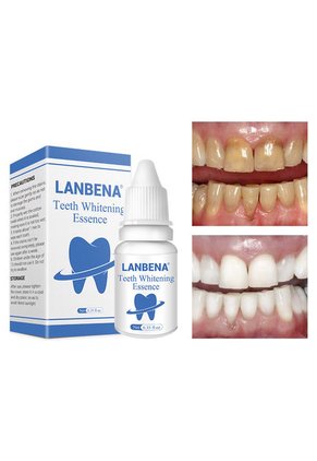 Blanqueador Dental Y Removedor De Placa Instantaneo Marca Lanbena X 0.35 Fl Oz.