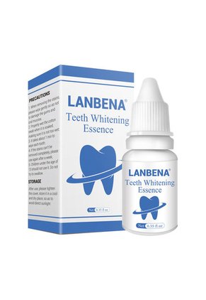 Blanqueador Dental Y Removedor De Placa Instantaneo Marca Lanbena X 0.35 Fl Oz.