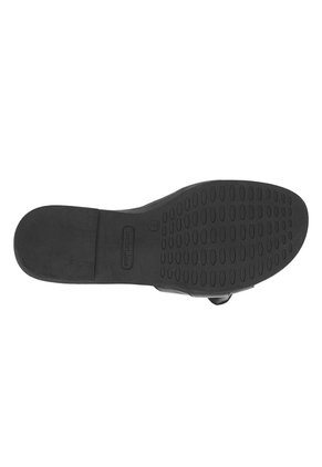 Sandalias Planas Para Mujer Negro Comfort Plus 211254