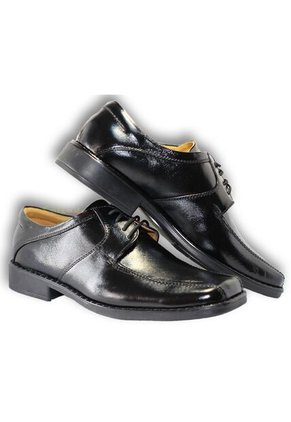 Zapato Cuero Formal De  Amarrar Para Hombre
