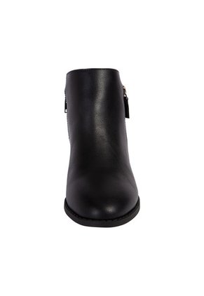 Botines Con Taco Ashlee Para Mujer Negro Comfort Plus 200357 Payless