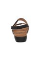 Sandalias Planas Poplar Para Mujer Negro Comfort Plus 211178 de Generic