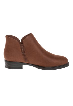 Botines Anika Para Mujer Café Medio Comfort Plus 211622