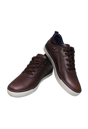 Zapato De Cuero Casual Hombre