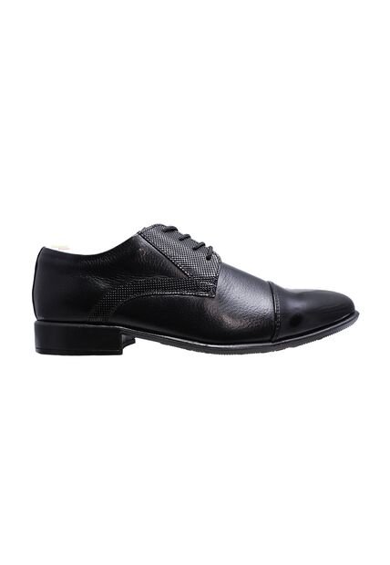 Zapato Formal Cuero Para Hombre De Amarrar