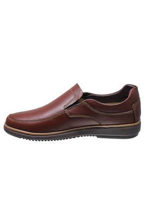 Zapato Mocasín Casual En Cuero Para Hombre