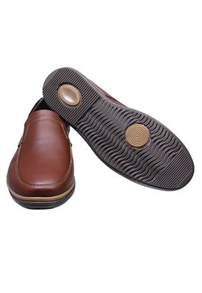 Zapato Mocasín Casual En Cuero Para Hombre