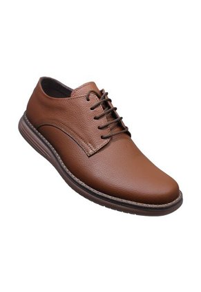 Zapato Casual De Amarrar Cuero Graso Para Hombre
