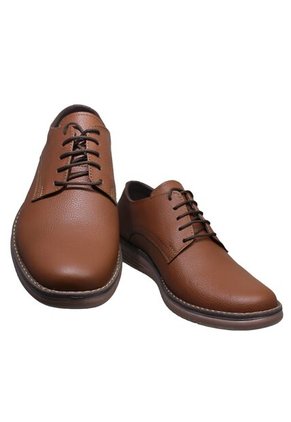 Zapato Casual De Amarrar Cuero Graso Para Hombre