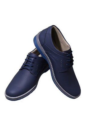 Zapato Cuero Graso Para Hombre Amarrar