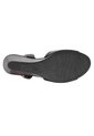 Sandalias Petite Con Taco Tipo Cuña Para Mujer Negro Comfort Plus 211589 de Generic
