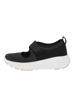 Zapatos Casuales Tipo Sneakers Para Mujer Negro Comfort Plus 211234
