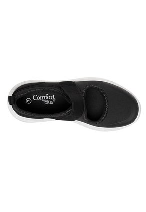 Zapatos Casuales Tipo Sneakers Para Mujer Negro Comfort Plus 211234