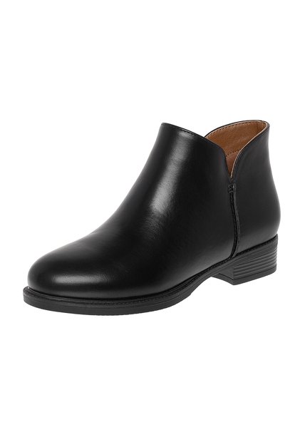 Botines Anika Para Mujer Negro Comfort Plus 211608
