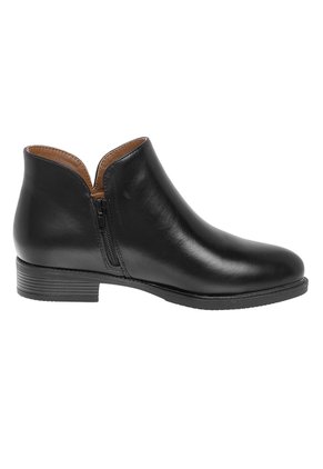 Botines Anika Para Mujer Negro Comfort Plus 211608