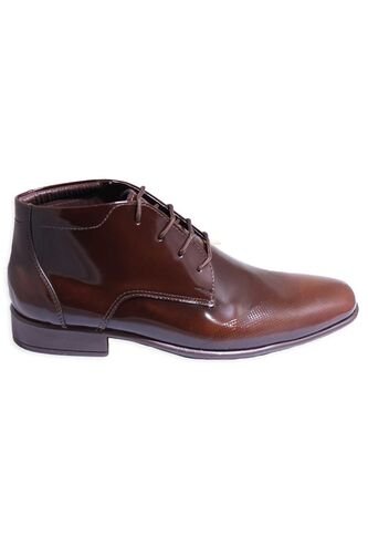 Botín Formal De Amarrar Para Hombre Cuero Riviera Generic