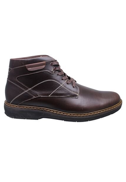Bota De Cuero Para Hombre Casual